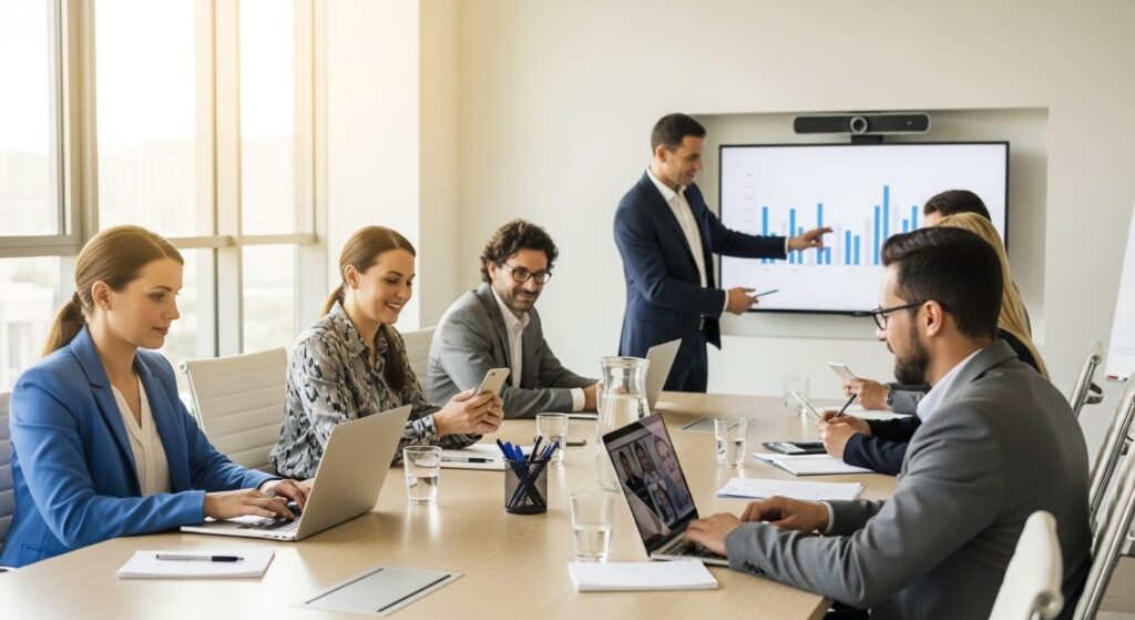 Integrated Communication Tools for Modern Business Collaboration image 1