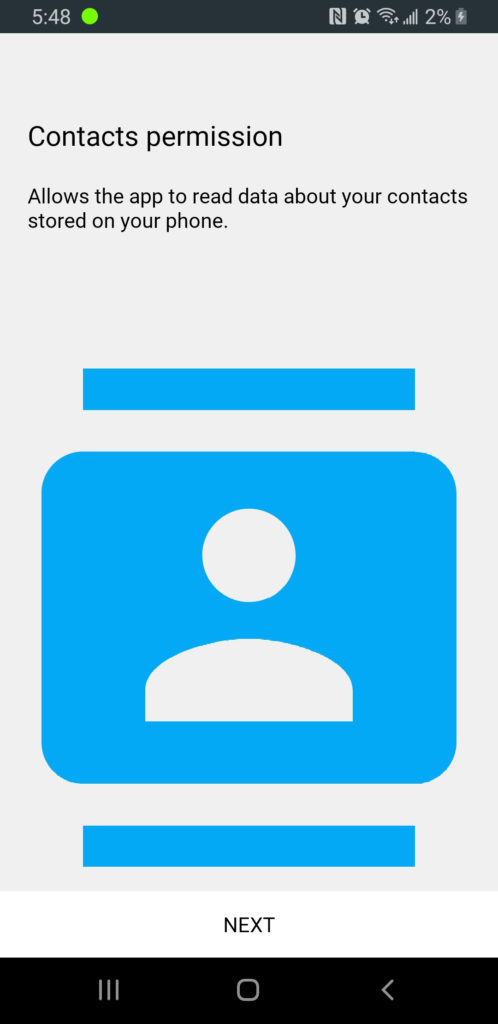 ReachUC Is An Ideal Business Cloud Voice Softphone 4 ReachUC Contacts Permission